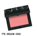 ナーズ NARS ブラッシュ N 778 ORGASM EDGE (マットピーチピンク) 2024新色 6月7日より順次発送 【ネコポス便】(4)