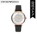 【GWセール/30%OFF】エンポリオ アルマーニ 腕時計 アナログ ブラック レディース EMPORIO ARMANI 時計 AR11387 GIANNIT ジアンニ, ジャンニ 公式 ビジネス 生活 防水 誕生日 プレゼント 記念日 ギフト ブランド