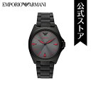 エンポリオ アルマーニ 腕時計 アナログ ブラック メンズ EMPORIO ARMANI 時計 AR11393 NICOLA ニコラ 公式 ブランド ビジネス 防水 誕生日 クリスマス プレゼント 記念日 ギフト