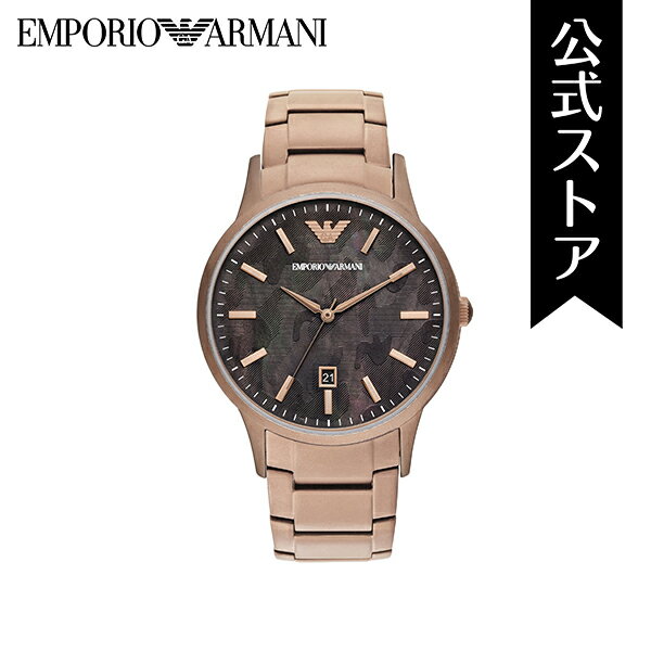 エンポリオ アルマーニ 腕時計 アナログ アンティークブロンズ メンズ EMPORIO ARMANI 時計 AR11413 RENATO 公式 ビジネス 生活 防水 ..