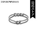 楽天EMPORIO ARMANI ウォッチ公式エンポリオ アルマーニ アクセサリー ブレスレット メンズ シルバー ステンレススチール ICONIC TREND EGS3038040 2023 秋 EMPORIO ARMANI 公式