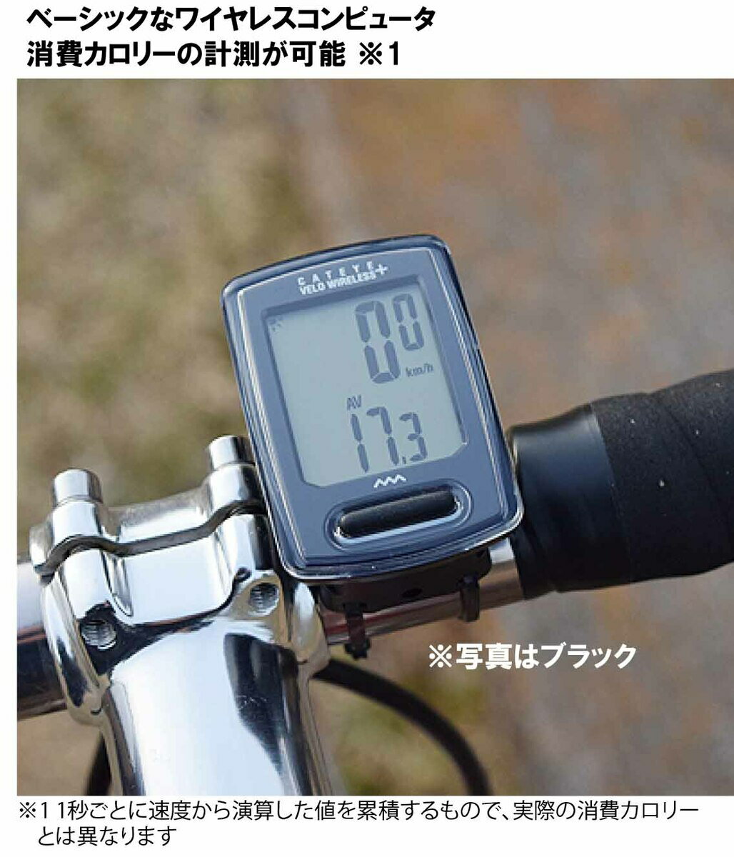 キャットアイ CAT EYE サイクル コンピュータ スピードメータ 自転車 VELO WIRELES...