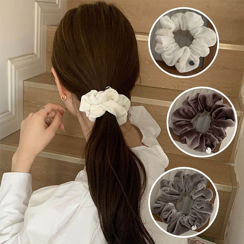 【送料無料】シュシュ ベロア ヘアゴム ベロアシュシュ ヘアアクセサリー ベルベット 卒業式 着物 和装..