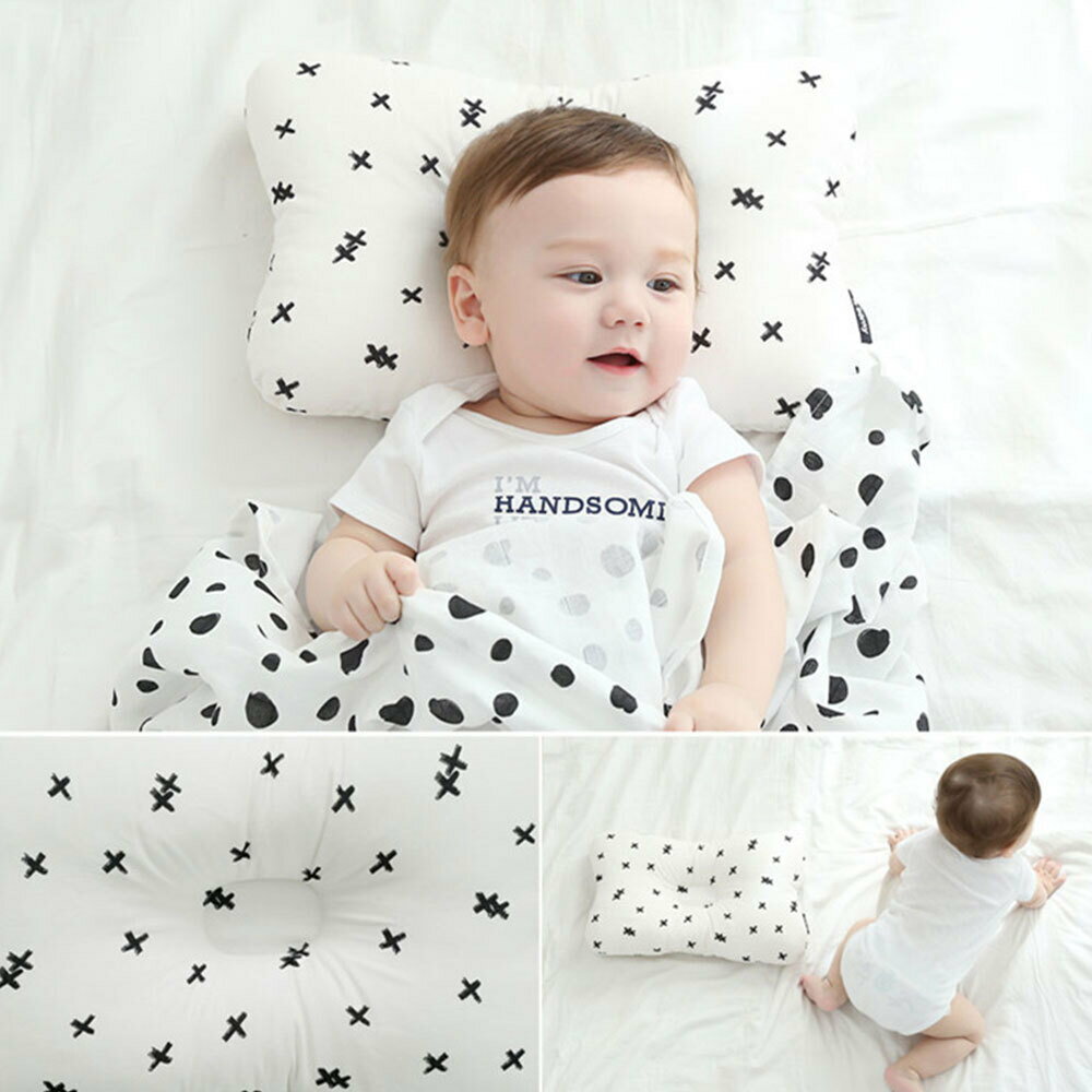 【送料無料】新生児から使える 絶壁頭予防枕 ベビー枕 出産祝い 赤ちゃん 枕 ドーナツ枕 絶壁防止 アトピー あせも 向き癖 赤ちゃんまくら ベビー まくら 0歳 1歳 2歳 乳児 メッシュ 出産準備 かわいい おしゃれ プレゼント　丸洗いOK 2