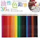色鉛筆 36色 セット 油性 プレゼント 子供 小学生 中学生 お絵かき 大人の塗り絵 画材セット 絵画 イラスト スケッチ