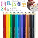 色鉛筆 24色 セット 油性 プレゼント 子供 小学生 中学生 お絵かき 大人の塗り絵 画材セット 絵画 イラスト スケッチ