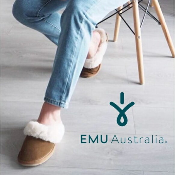 【公式】EMU Australia エミュ Jolie シープスキン ムートン スリッパ ファーサンダル ルームシューズ ムートン スリッパ 天然ウール 革 フラット レディース メンズ 秋冬 秋 冬 公式 正規 通販 ボア ファー 送料無料