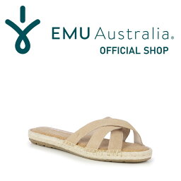 【公式】EMU Australia エミュ Flamingo エスパドリーユ サンダル レディース つっかけ フラット ぺたんこ 春夏 正規 通販 送料無料