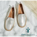 【公式】EMU Australia エミュ Gum Metallic エスパドリーユ スリッポン レディース メンズ スニーカー デッキシューズ シューズ 春夏 正規 通販 送料無料