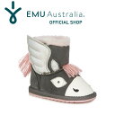 【公式】EMU Australia エミュ Pegasus Walker メリノウール ベビーブーツ 天然 ウール 防寒 保温 女の子 男の子 子供 新生児 赤ちゃん ブーツ ファーストシューズ ベビーシューズ ボア ファー かわいい 出産祝い 送料無料