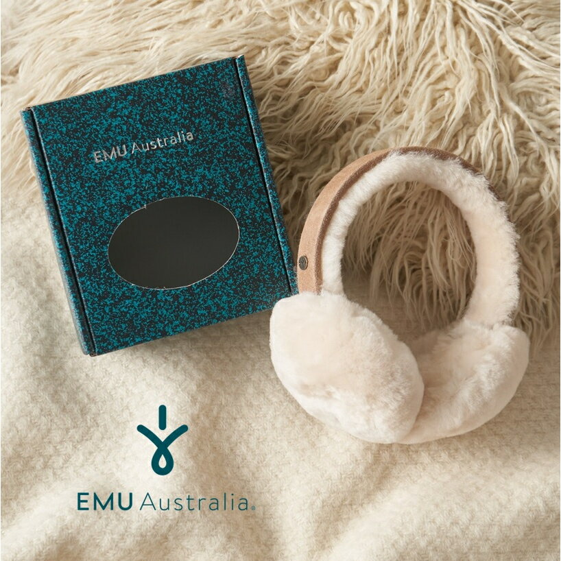 【公式】EMU Australia エミュ Angahook Earmuffs シープスキン ムートン イヤーマフ 耳あて あったか ..