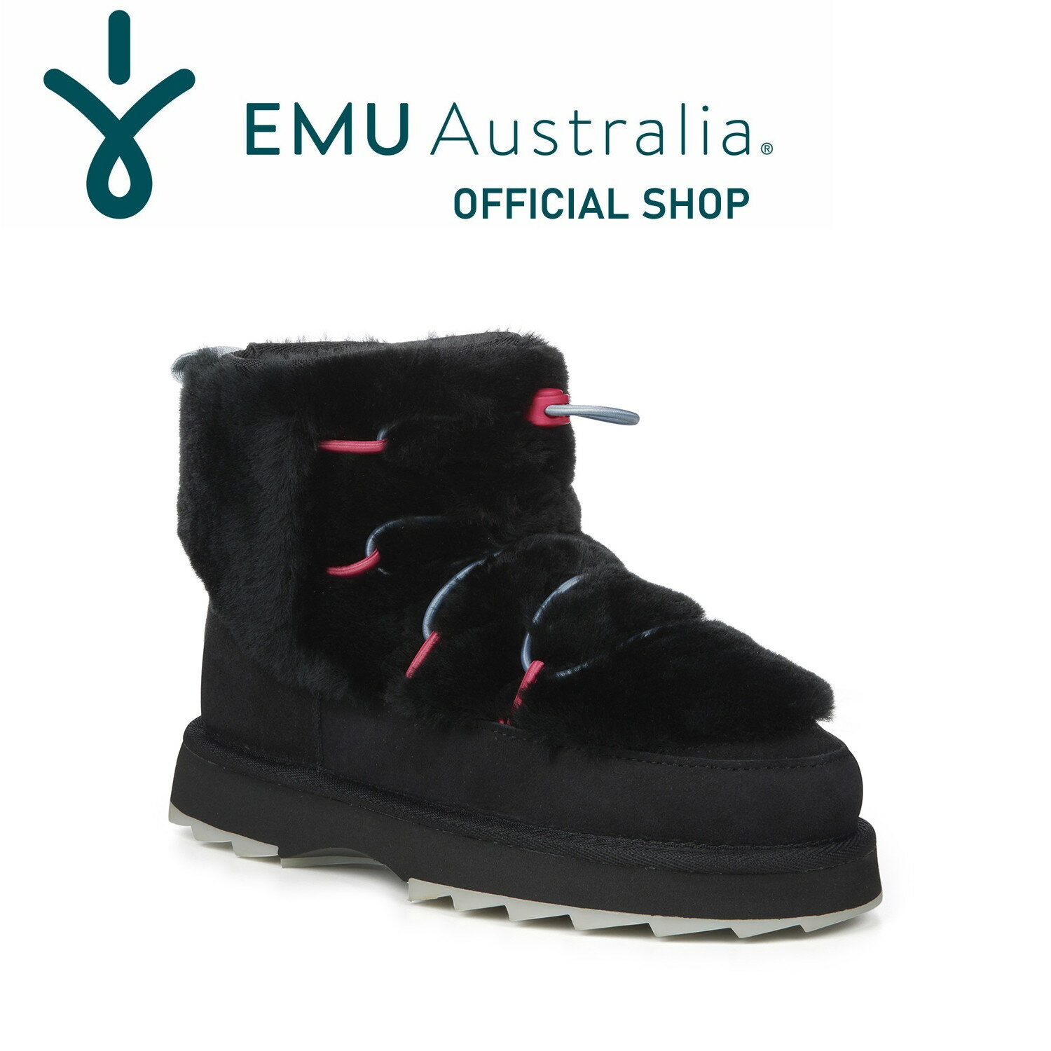 【公式】EMU Australia エミュ Taylor 撥水 シープスキン ムートン 靴 ブーツ 厚底 天然 革 防寒 保温 ショート ミドル レディース メンズ 秋冬 秋 冬 公式 正規 通販 ボア ファー 送料無料