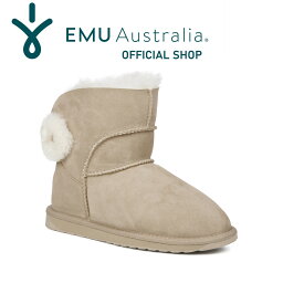 【公式】EMU Australia エミュ Collingrove 撥水 シープスキン ムートン 靴 ブーツ 天然 革 防寒 保温 ショート レディース 秋冬 秋 冬 公式 正規 通販 ボア ファー 送料無料