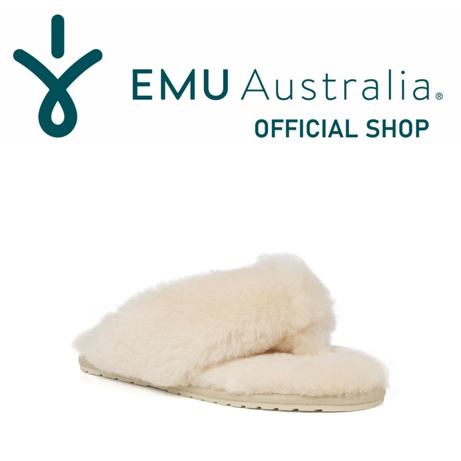 エミュー スリッパ・ルームシューズ 【公式】EMU Australia エミュ Tova シープスキン ムートン サンダル スリッパ ファーサンダル ルームシューズ ムートンサンダル 天然 フラット レディース 秋冬 秋 冬公式 正規 通販 定番 人気 ボア ファ ー送料無料