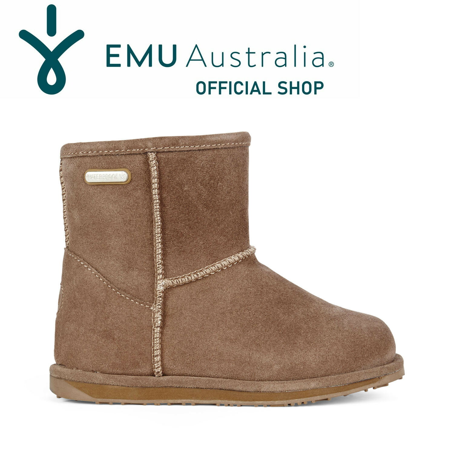 EMU Australia エミュ Brumby Mini 防水 ウィメンズ メリノウール ブーツ 天然 ウール 靴 雨 雨の日 対策 防寒 保温 レディース メンズ ショート ミドル ボア ファー 送料無料