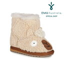 【公式】EMU Australia エミュ Llama Walker メリノウール 天然 ウール ベビーブーツ 防寒 保温 女の子 男の子 子供 新生児 赤ちゃん 幼稚園 ブーツ ファーストシューズ ベビーシューズ ボア ファー かわいい 出産祝い 送料無料