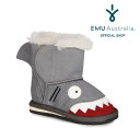 【公式】EMU Australia エミュ Shark Walker メリノウール ベビーブーツ 天然 ウール 防寒 保温 女の子 男の子 子供 新生児 赤ちゃ...