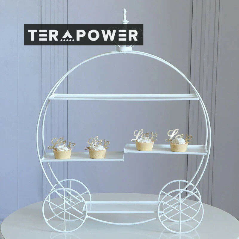 ヨーロピアンホワイトデザートディスプレイスタンドウェディングデコレーションアフタヌーンティーレイ..