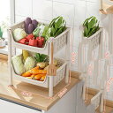 キッチン野菜収納ラック床置き多層多機能家庭用取り外し可能な野菜バスケット収納ラック野菜ラック