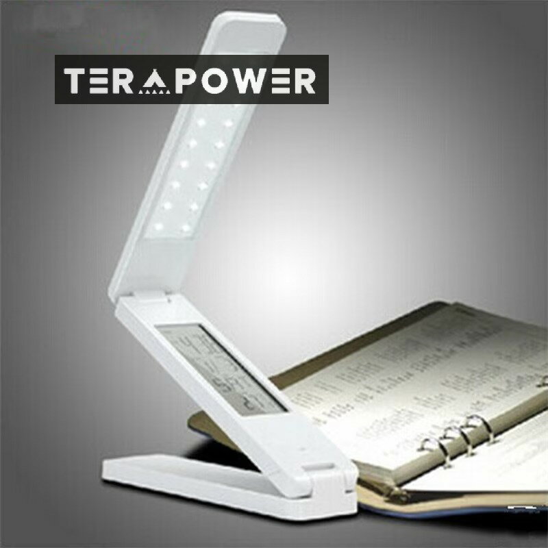 インテリア照明 ライトテーブルランプ デスクライト LED 電気スタンド USB 充電式 折りたたみ デスクスタンド LEDスタンド LEDデスクライト 時計 アラーム機能