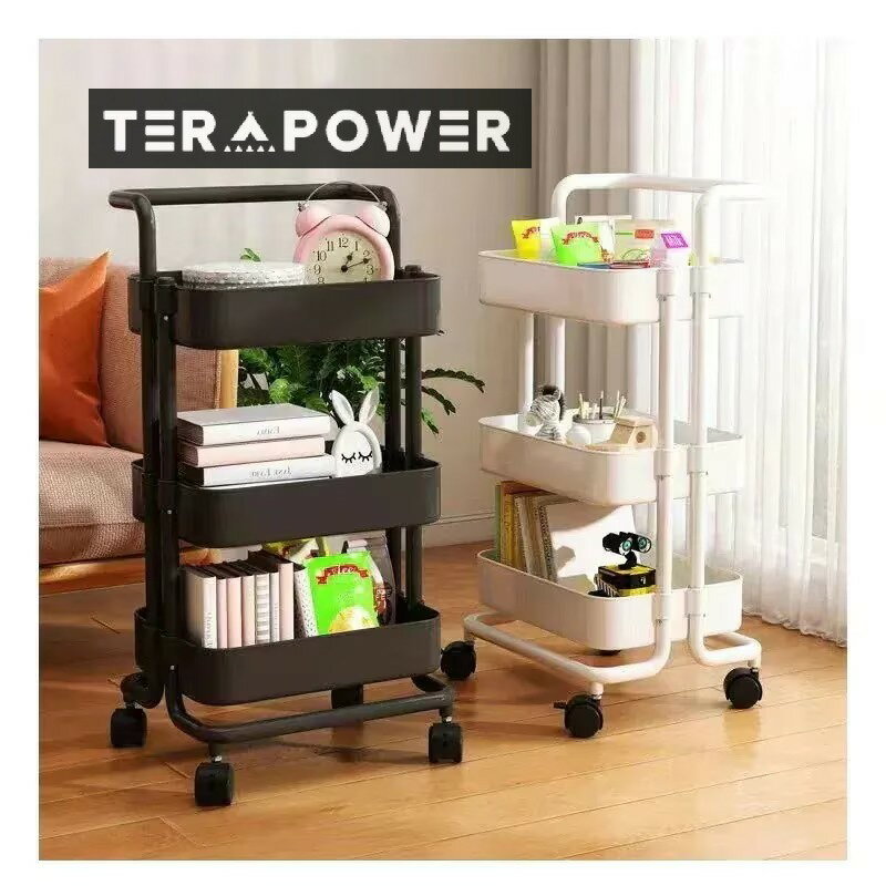 キッチンワゴン キャスター付き 収納ボックス 3段 キッチン 収納 三 収納四4段