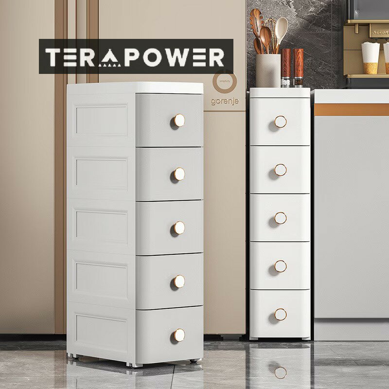 トイレ浴室スリット引き出し収納キャビネット狭いスリット収納ラック 20 センチ狭いキャビネット隙間キ..