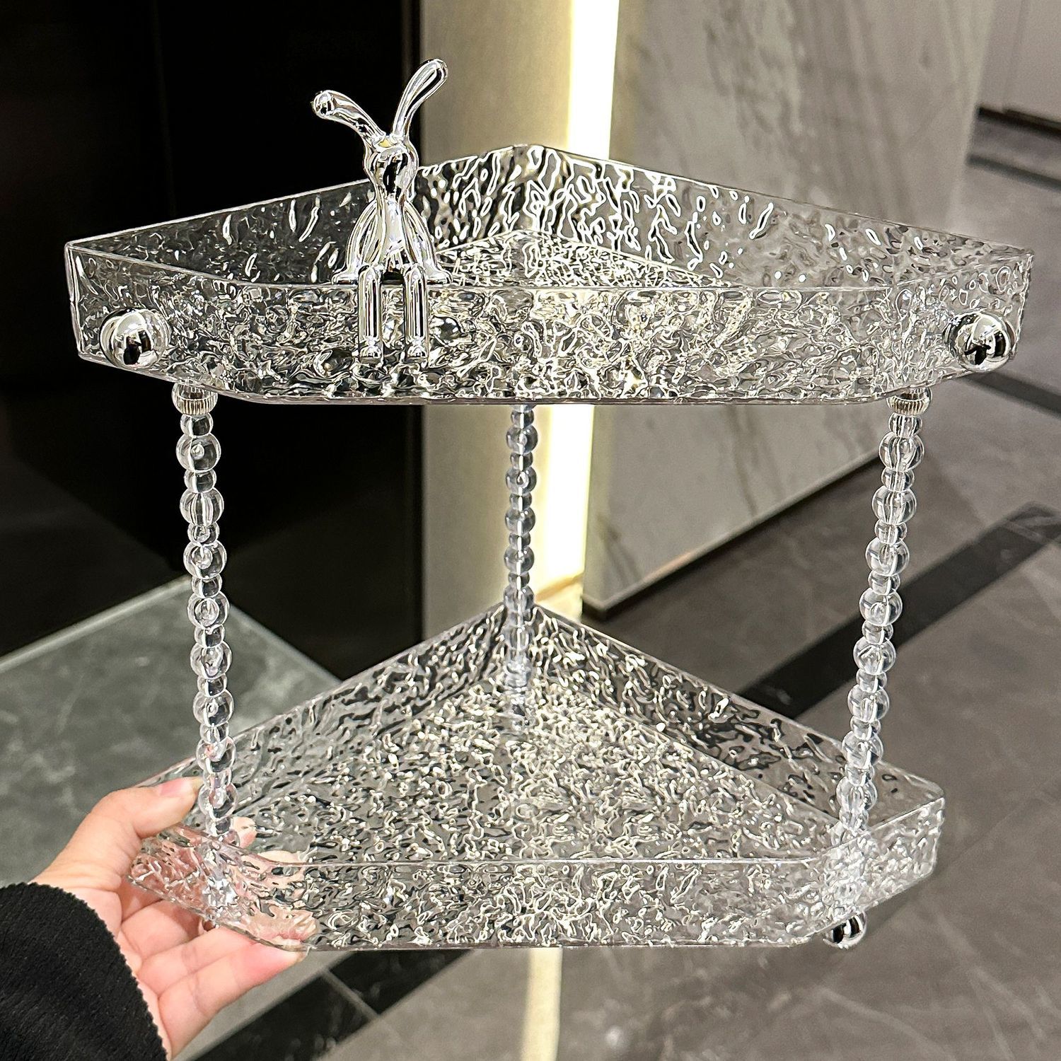 トイレ 洗面台 スキンケア用品 物を置き 収納ラック お風呂 重層 香水 水の波紋 ファッション ク