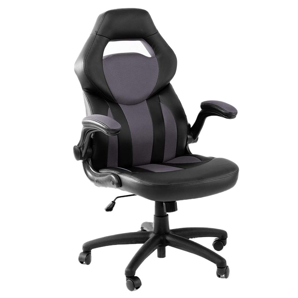 アイリスプラザ ゲーミングチェア オフィスチェア デスクチェア レーシングチェア ゲーム用チェア パソ..