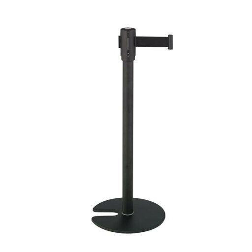 ベルトパーテーションスタンドD/間仕切り ベルト黒 スチール 屋内用 スタートキャッチ一体型ヘッド スタッキング可 ベルトパーテーションスタンドD/間仕切り ベルト黒 スチール 屋内用 スタートキャッチ一体型ヘッド スタッキング可