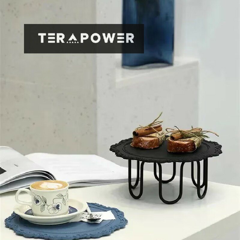 楽天エムーエムショップスタイル デザート棚 ケーキ皿 喫茶店 洗練された 菓子皿 モランディ色系洗練された トレンド アフタヌーンティー 菓子棚 ギャザリング