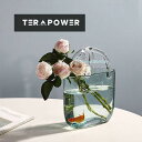 ガラス花瓶 花びん フラワーベース 花器 がびん 容器 手提げ トートバッグ ガラスボトル 誕生日 母の日ギフト おしゃれ プレゼント