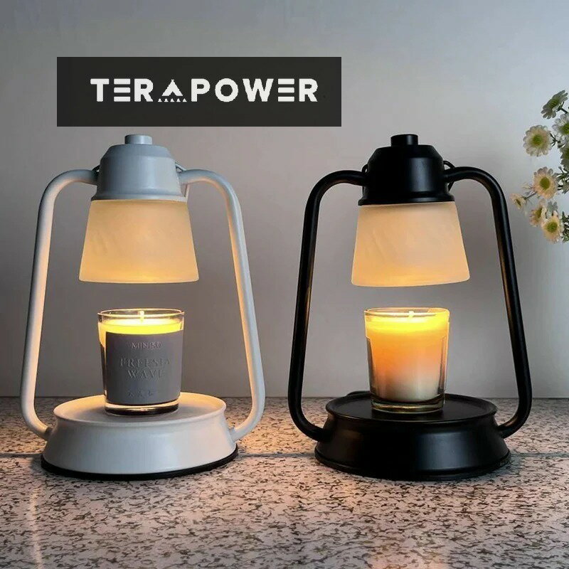 キャンドルウォーマーアロマセラピーワックスランプ寝室ベッドサイド無火無煙アロマセラピーキャンドルランプホームテーブルランプ