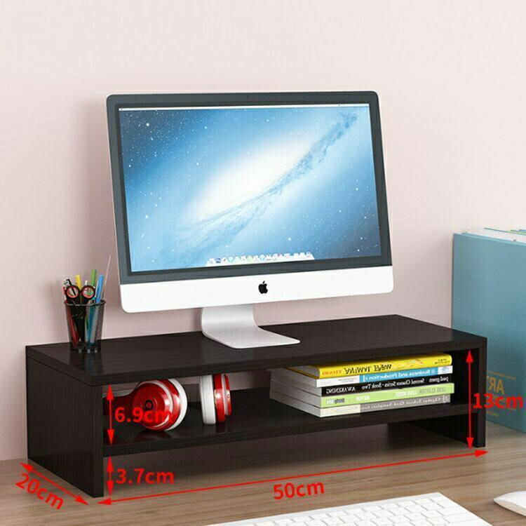 モニター台 モニタースタンド パソコン台 2段 キーボード マウス デスク収納 ラック スタンド 机上収納..