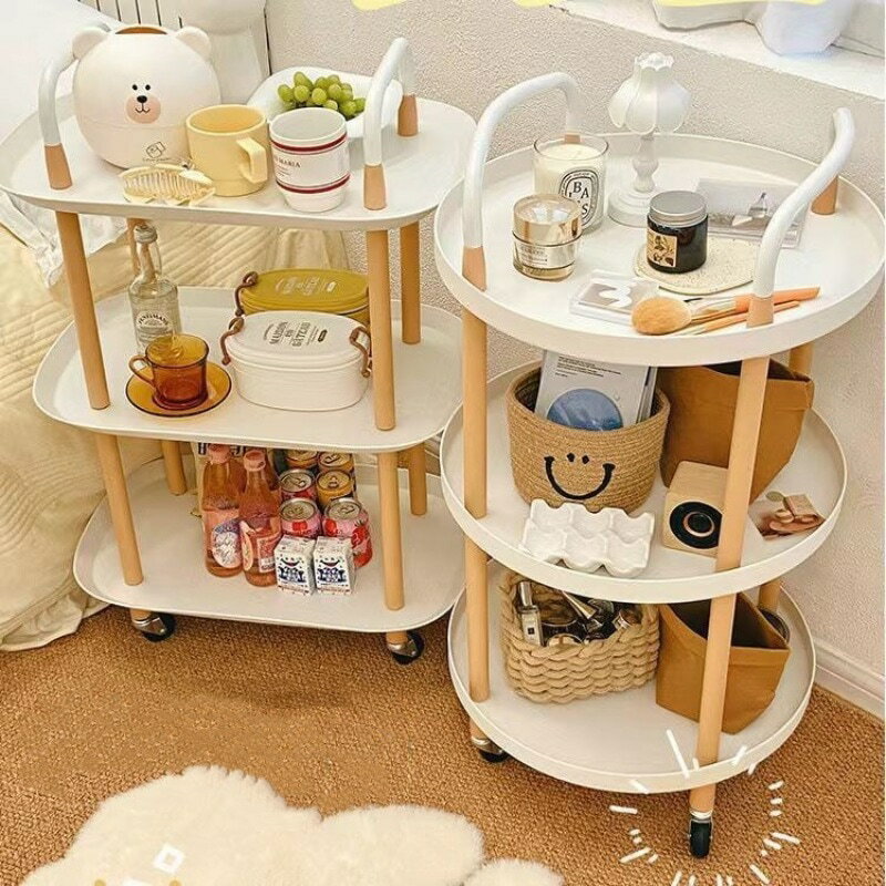 ラック キャスター付き ゴン ラック キャスター付き スリム キッチンワゴン サイドワゴン デスクワゴン..