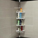 のバスコーナーラックトイレタリー棚プラスチック無孔トイレタリー収納ラック