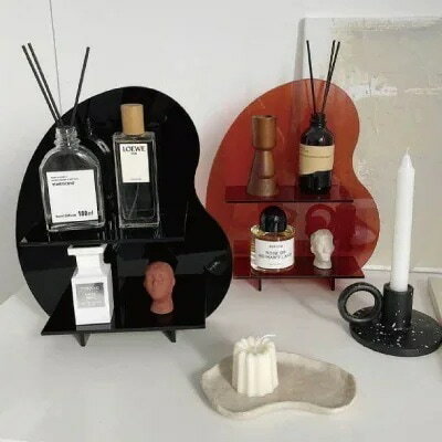 ビーンズ アクリル シェルフ　＃韓国インテリア ＃雑貨 ＃ ＃収納