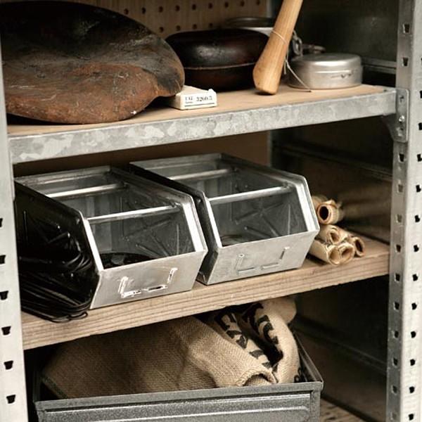 ダルトンストッカー スチールラック 入れ物 容器 おしゃれ アンティーク調 レトロ ガレージ