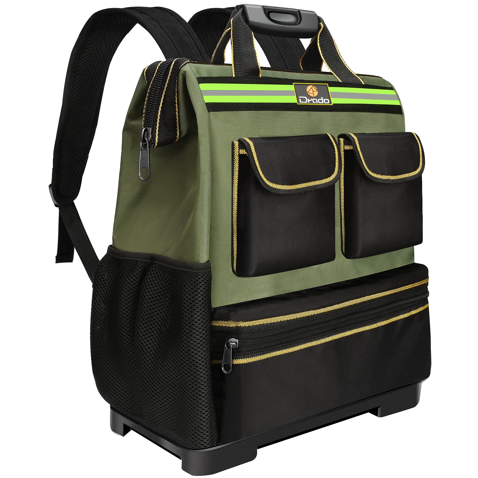 ツールバッグ リュック バックパック 工具バッグ 大容量 全21個ポケット 工具袋 道具袋 大口収納 工具..