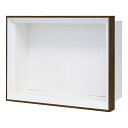 傾かないフィギュアケース フィギュア (約337x250x奥行き107mm)ビター 組立式