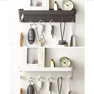 フック マグネットフック 引っ掛け マグネットバスルームフック 収納 小物フック 小物掛け 磁石 玄関 ..