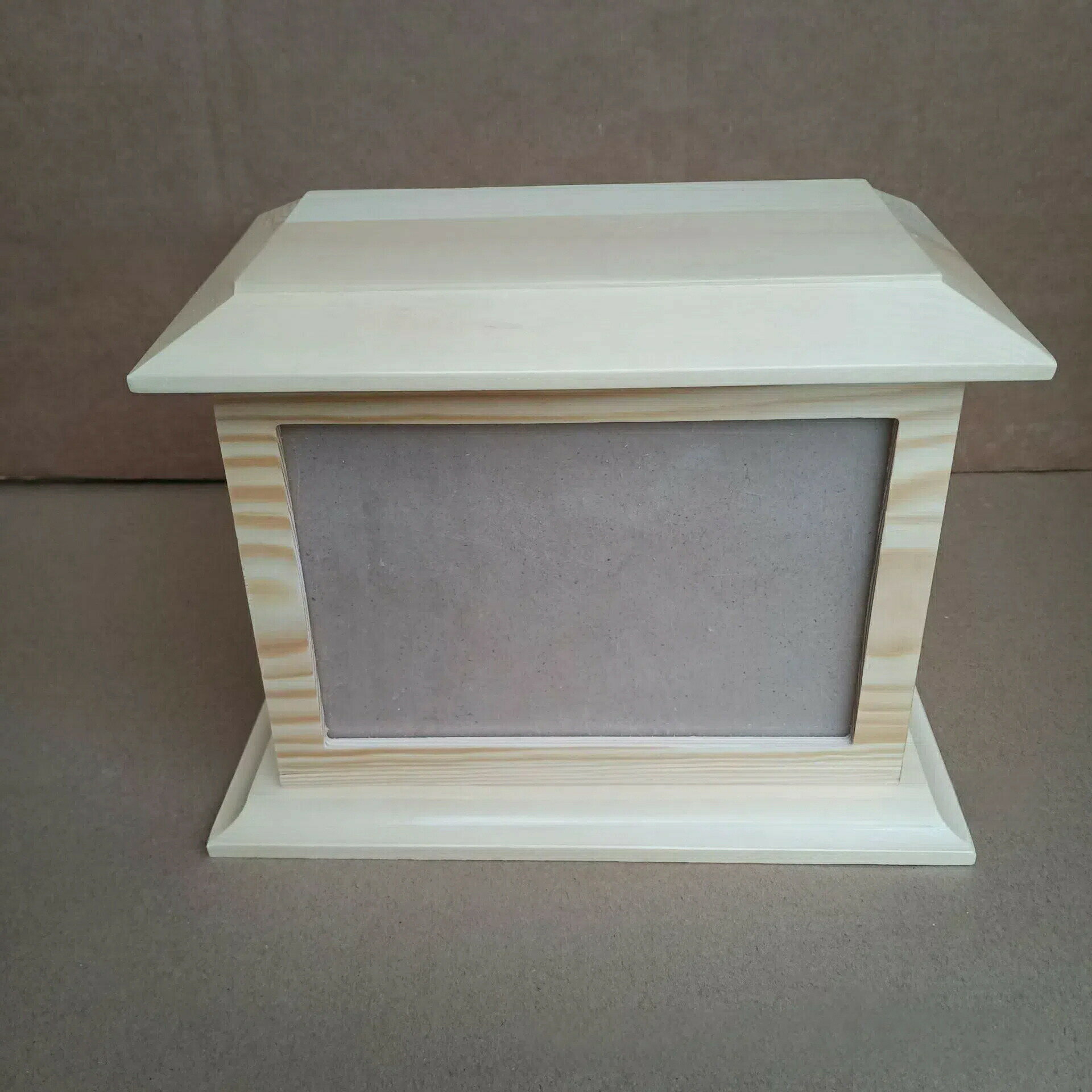 工場は木質動物の骨灰箱猫犬ペットの骨灰箱木質葬儀用品を提供してロゴを作ることができる