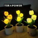 ledライト 装飾用の造花 LEDチューリップ 花とムードランプ 3v/300mah 家庭用に安全 間接照明
