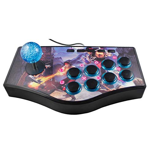 スマートTv用レトロなアーケードゲームロッカーコントローラーUsbジョイスティック内蔵バイブレーター8方向ジョイスティック（No.A）