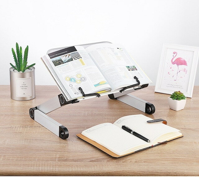 ブックスタンド 本スタンド 卓上 滑り止め 倒れない 伸縮 持ち出し向け 筆記台 書見台 本立て 教科書 ..