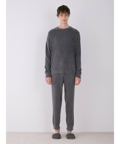 パジャマ 「TA」調温スムーズィープルオーバー メンズ