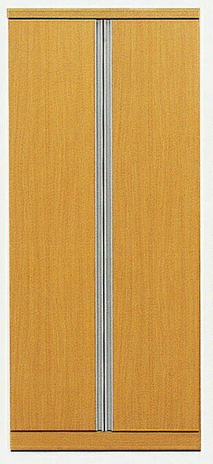 国産 幅80cm ワードローブ 2段吊りタイプ 開き扉タイプ クローゼット コートハンガー 服吊り