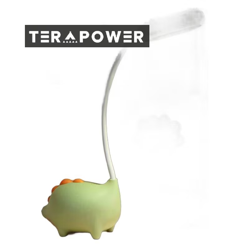 緑の恐竜学習アイガードライト子供読書スタンド彼女彼氏友達にLEDスタンド誕生日プレゼント【USB充電タ..