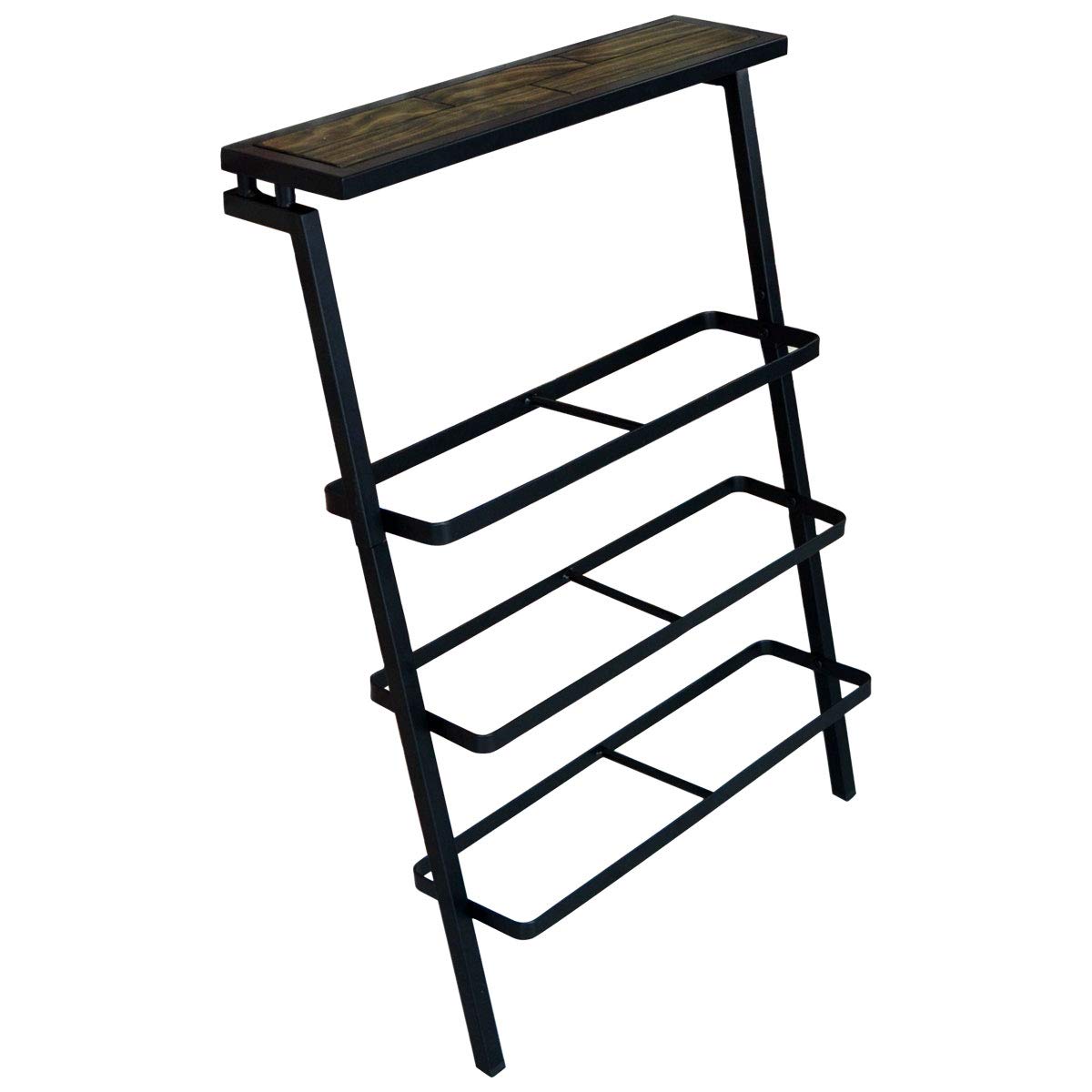 (シード) ラダーシューズラック ヴィンテージスタイル 靴収納 玄関収納棚 アイアン シンプル