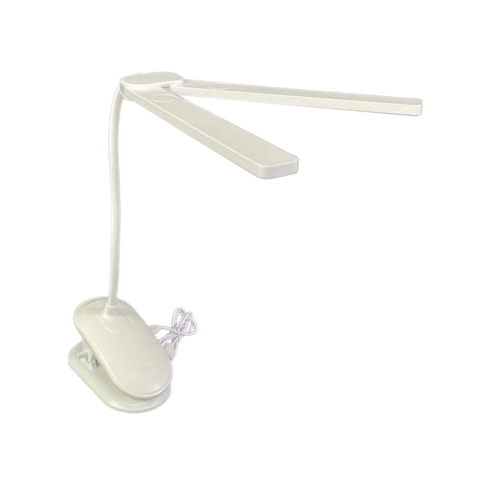 充電式 LEDデスクライト 充電式 クリップライト 2分割 角度調整 卓上スタンドライト 照明 コードレス