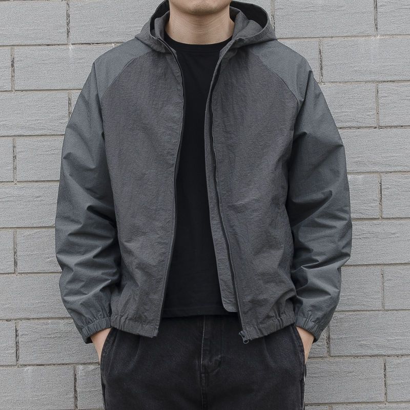 ジャケット 冬アウター ファッション 裏起毛厚手 メンズ 春秋服 オーバーパーカー ゆったり ショット丈 着痩せ